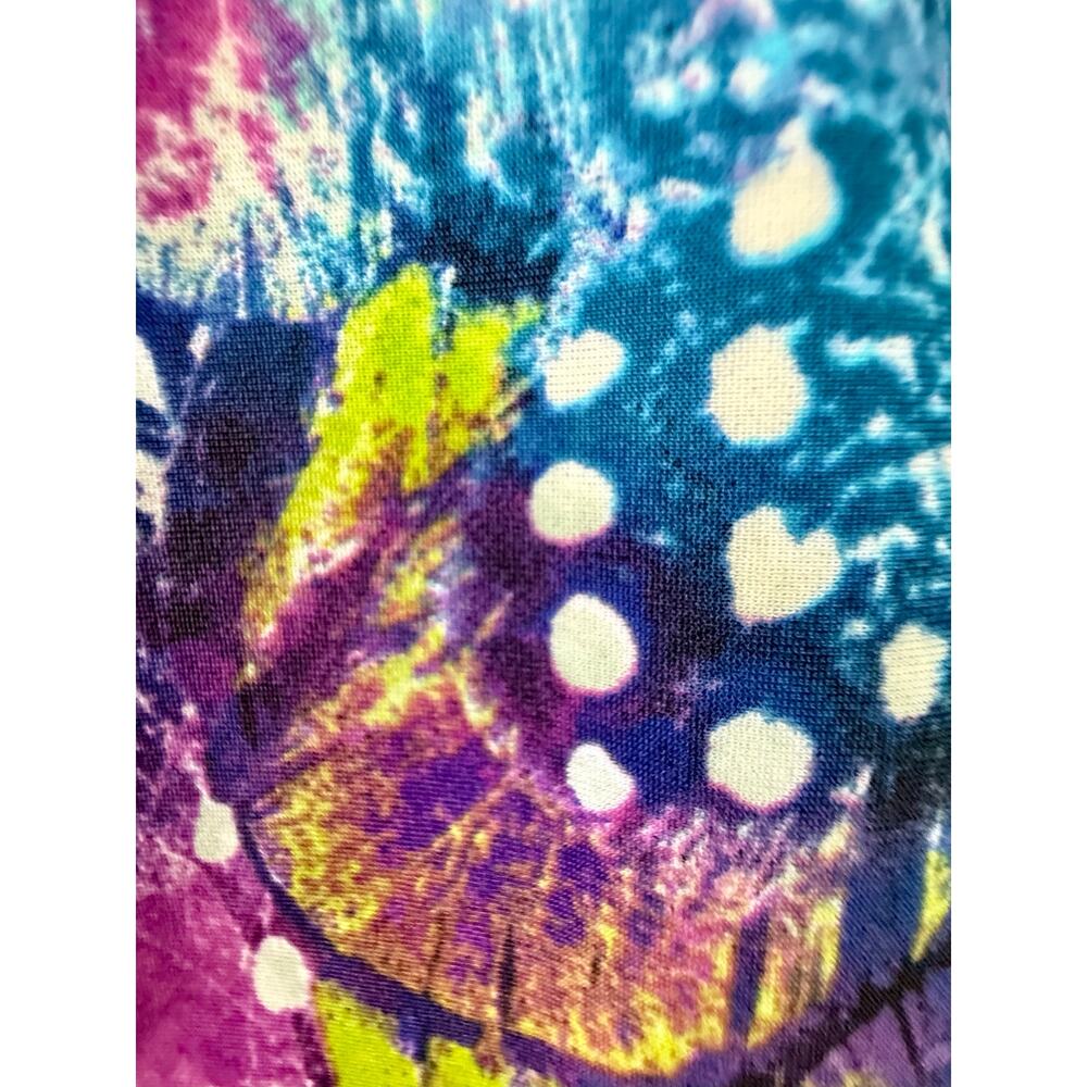 Profile by Gottex Black Multicolor Tankini and Skirt Ruffle Hem Side Ruching - Picture 8 of 16